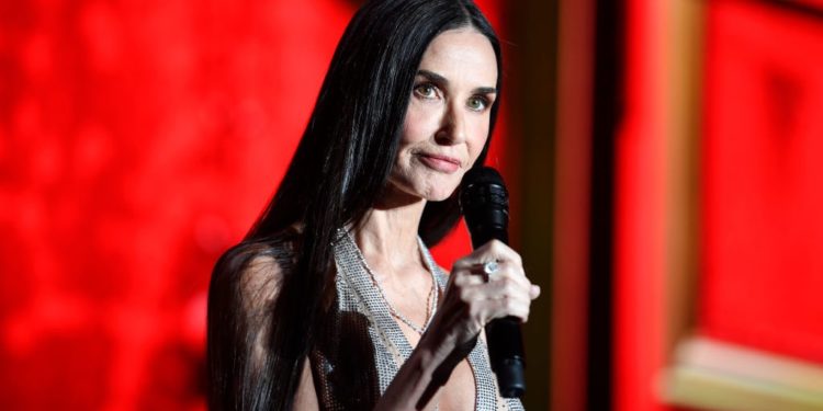 Demi Moore Brutally Calls Out Audience Member While Introducing Cher in Cannes