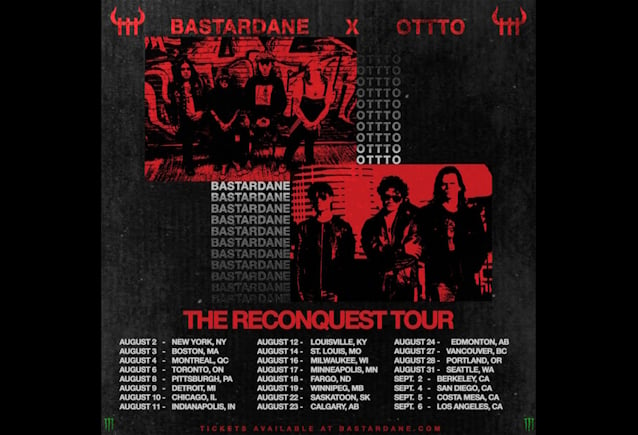 Sons Of METALLICA Members Announce BASTARDANE And OTTTO Summer 2024 Tour