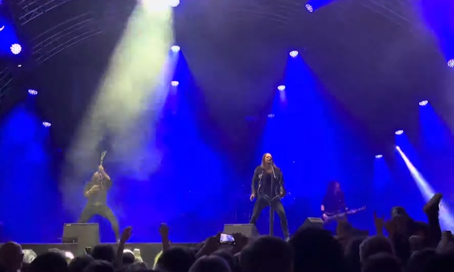 Anthrax’s Frank Bello Performs Second Show with Satyricon at Poland’s Mystic Festival Video