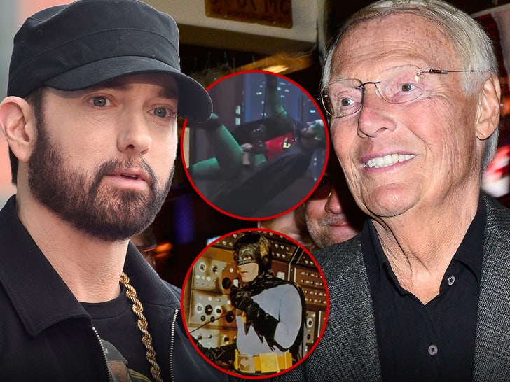 Eminem’s New Music Video Praised by Adam West’s Family