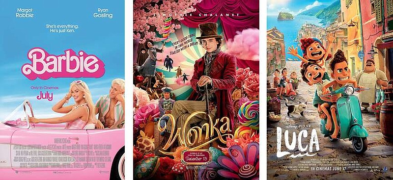 Barbie and Wonka screening at Movies in the Park this summer