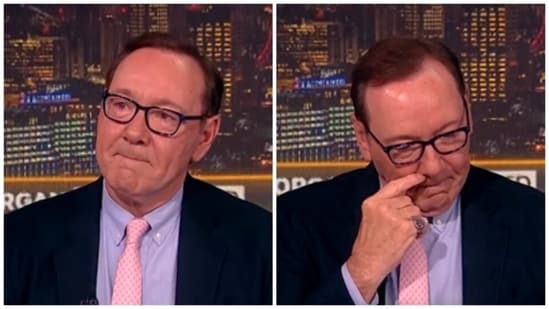 Kevin Spacey Cries Over Losing His House on Piers Morgan Show