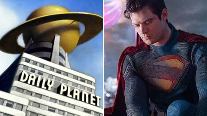 SUPERMAN Set Video Reveals Daily Planet Logo James Gunn Shares New Smallville Photo
