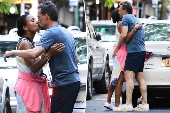 Andrew Shue Kisses Marilee Fiebig and Grabs Butt in PDA Photos