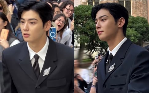 “He looks like a prince K-netizens marvel at Cha Eun Woo’s regal visuals at the Chaumet Gala Dinner”