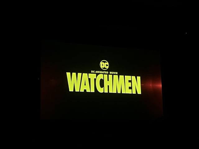 Watchmen animated movie trailer now released
