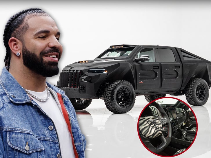 Drake Buys $200K Armored Apocalypse Truck for Texas Home