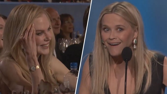 Reese Witherspoon Impersonates Nicole Kidman At AFI Awards