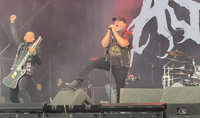 Watch VOLBEAT Frontman MICHAEL POULSEN’s Death Metal Project ASINHELL Perform At UK’s DOWNLOAD Festival