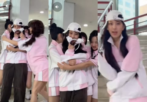NewJeans Hyein Joins Her Members in How Sweet Challenge
