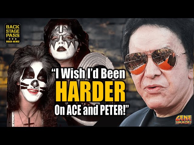 Gene Simmons Regrets Not Being Harder on Ace Frehley and Peter Criss
