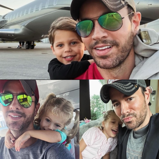 Anna Kournikova Shares Rare Selfie of Enrique Iglesias and Son