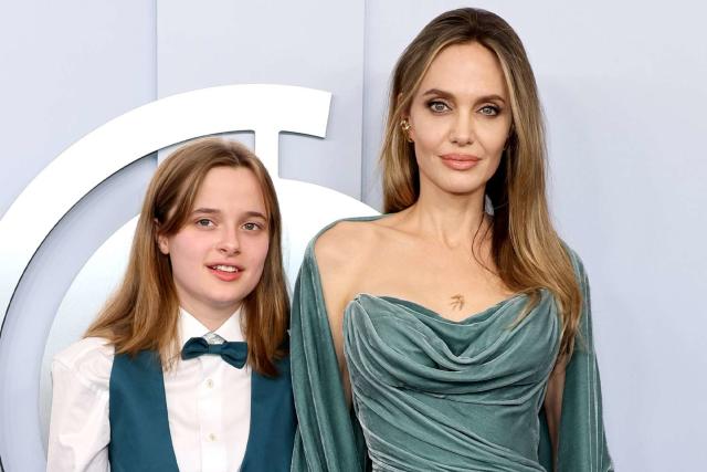 Angelina Jolie and Daughter Vivienne Twin at 2024 Tonys
