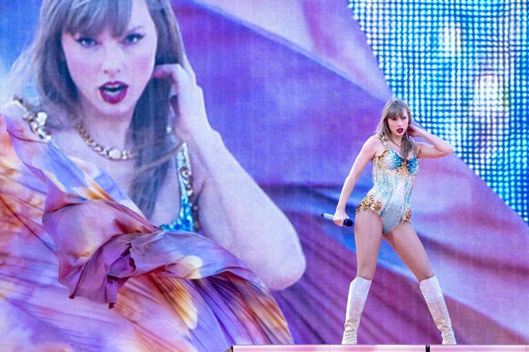 Taylor Swift thanks expressive Liverpool fans after breaking stadium record