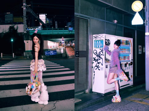 aespa hits the streets in new Hot Mess teaser photos