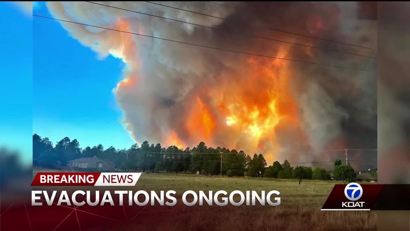 Evacuations Underway as Ruidoso Fire Burns 5200 Acres