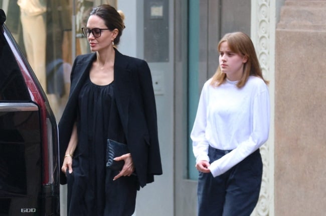 Angelina Jolie and Vivienne Twin Styles for Father’s Day