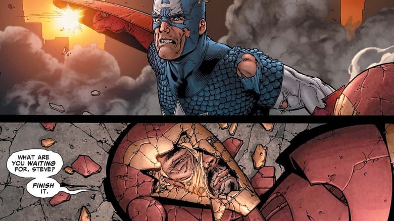 Iron Man Dies in Explosive Comic Scene