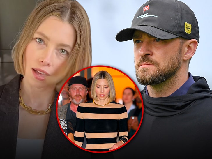 Jessica Biel Seen After Justin Timberlake’s DWI Arrest