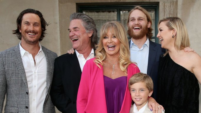 Goldie Hawn excited about making movie with famous family