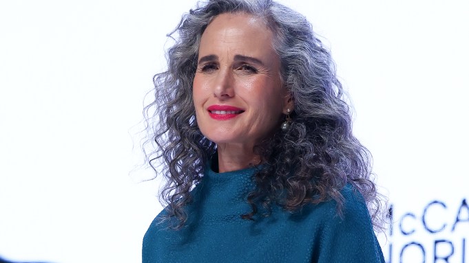 Andie MacDowell Changes Her Mind on Beauty Slogan