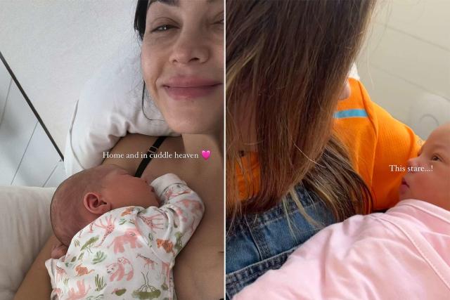 Jenna Dewan Shows Off Cute Pictures of New Baby Rhiannon in Cuddle Heaven