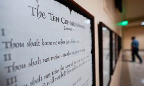 Lawsuit filed by Louisiana families against Ten Commandments display in schools