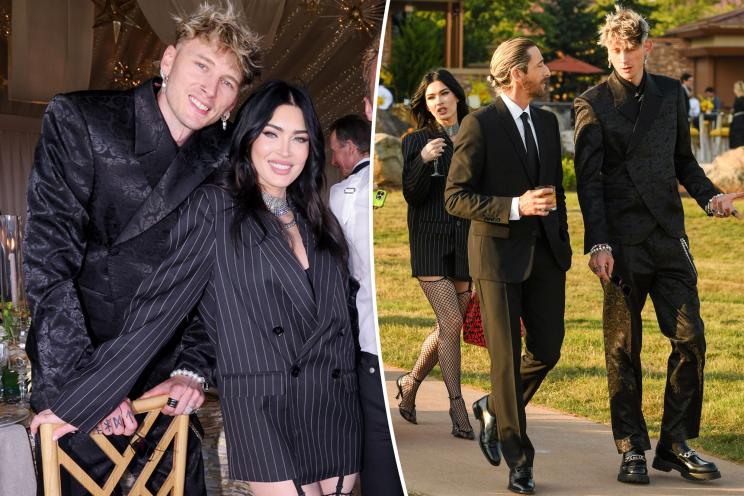 Megan Fox and Machine Gun Kelly Coordinate Outfits for Rare Date Night