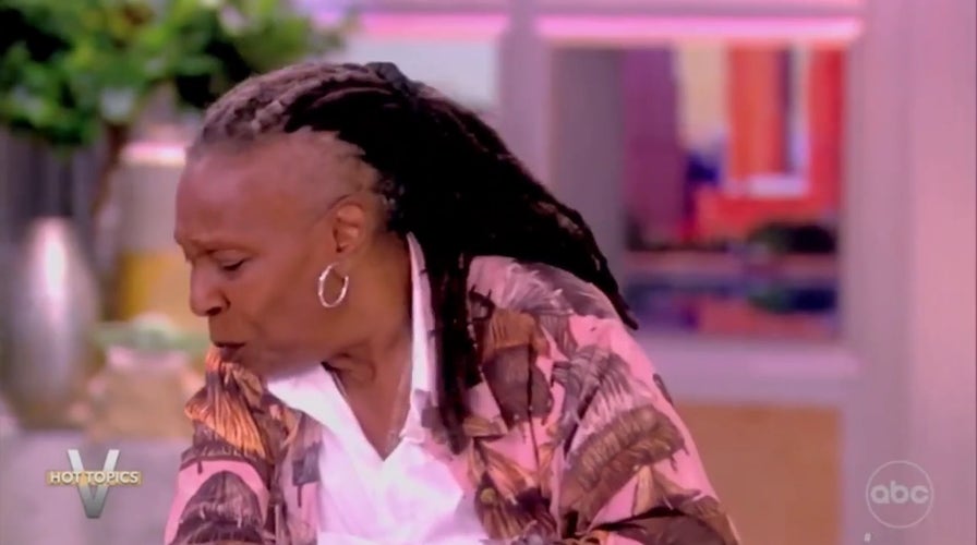 Whoopi Goldberg Spits After Saying Trump’s Name to Audience’s Delight on ‘The View’