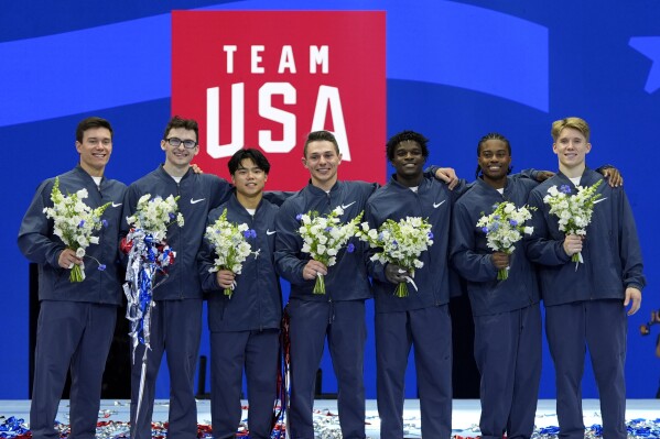 Fred Richard leads U.S. men’s gymnastics team aiming for Paris medal