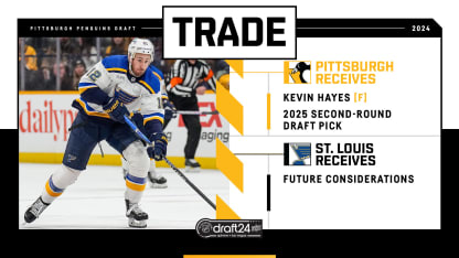 Blues trade Kevin Hayes to Penguins in exchange for future considerations