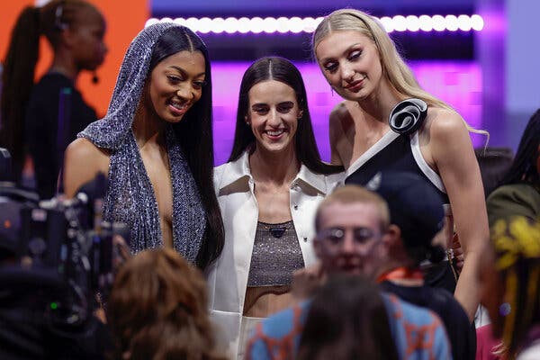For Caitlin Clark and Angel Reese Fashion Is Part of the Game