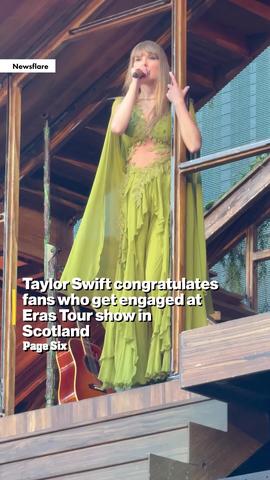 Taylor Swift Congratulates Fans Who Get Engaged at Eras Tour