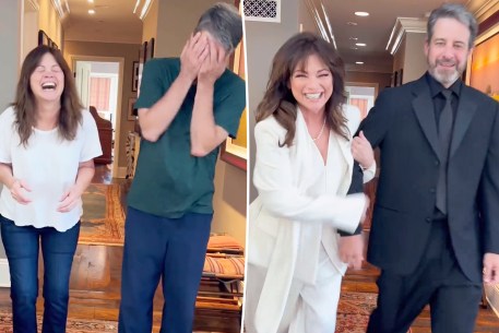 Valerie Bertinelli and Boyfriend Mike Goodnough Attempt Cool Kids Act