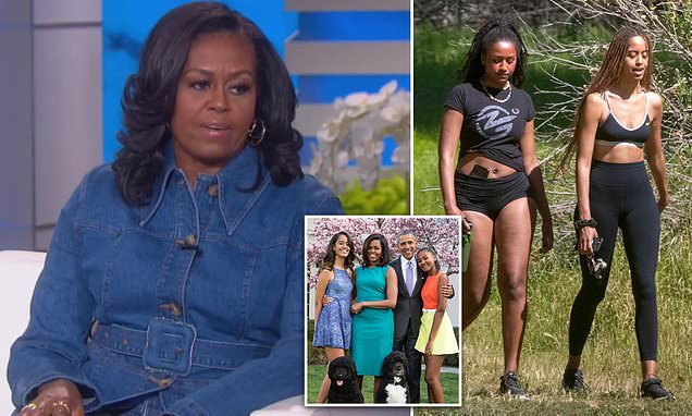 Michelle Barack Obama Share Rare Photos of Daughter Sasha at 23